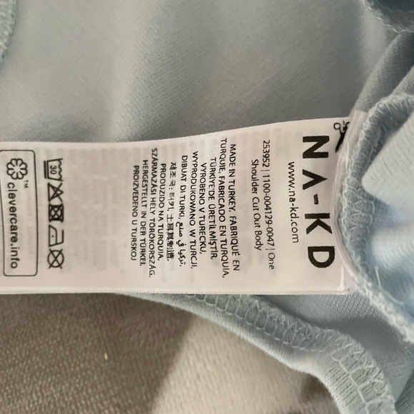 NA-KD One Shoulder Cut Out Body Suit - Picture 7 of 8